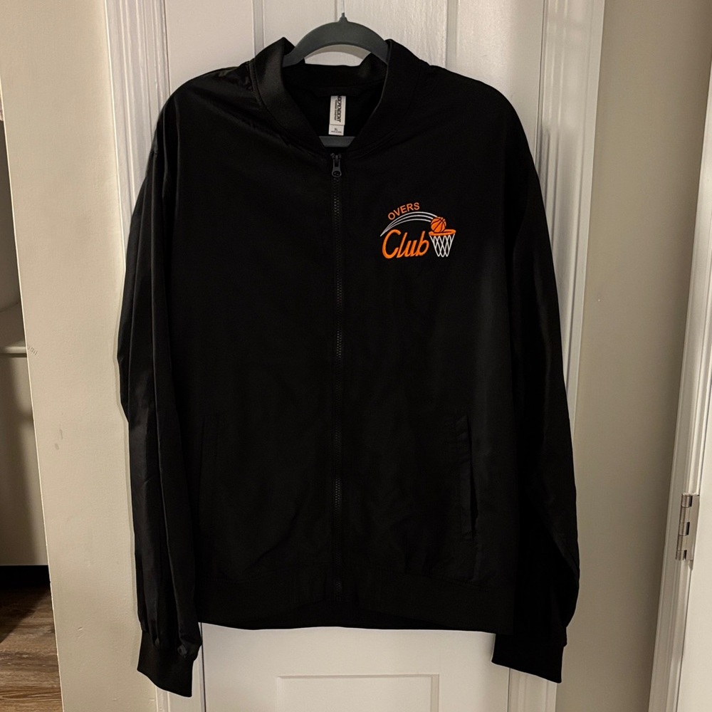 Black Bomber Jacket